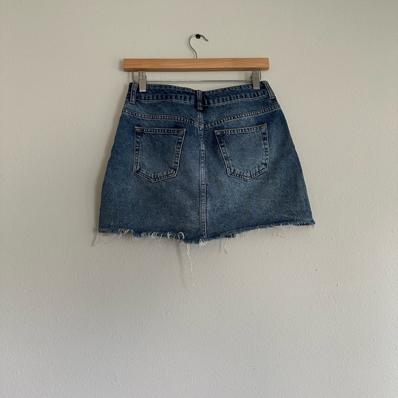 TOP SHOP DENIM SKIRT - Picture 2 of 2